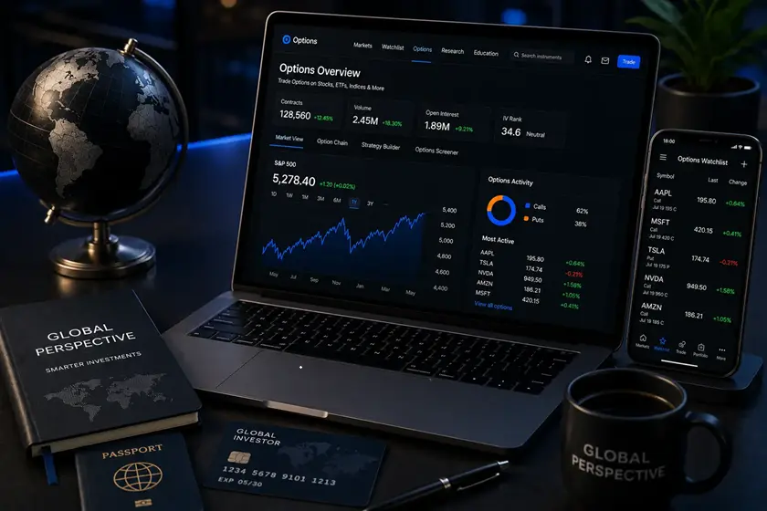 Best Options Brokers for International Traders 2026