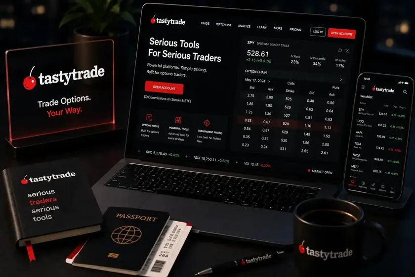 Tastytrade Review 2026: Options Broker for Non-US Investors