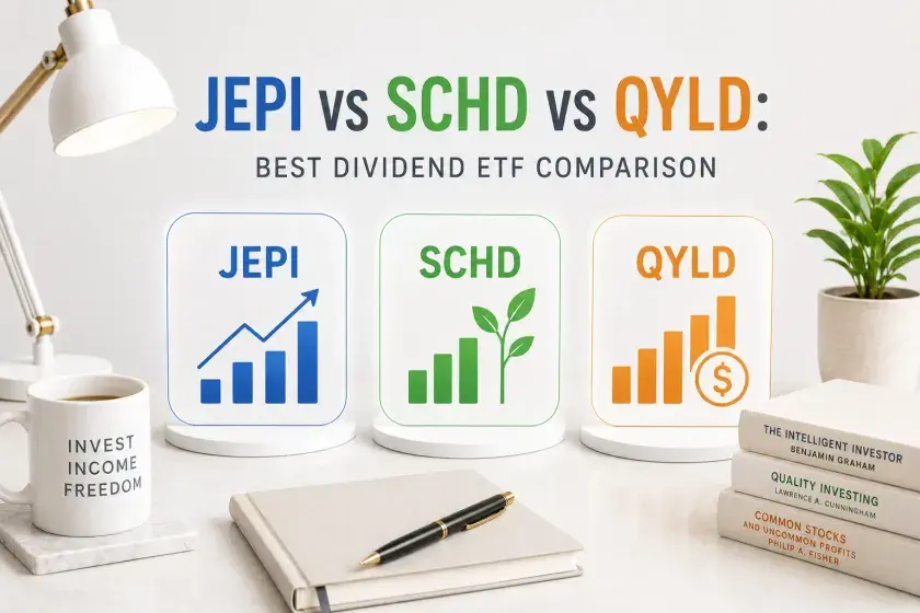JEPI vs SCHD vs QYLD: Best Dividend ETF Comparison