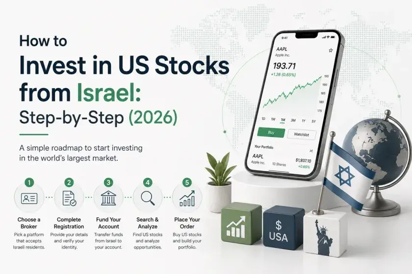 How to Invest in US Stocks from Israel: Step-by-Step (2026)