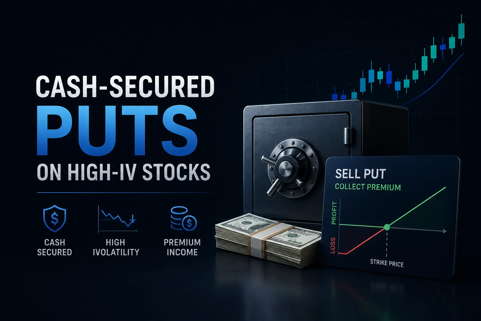 Cash-Secured Puts on High-IV Stocks (2026 Guide)