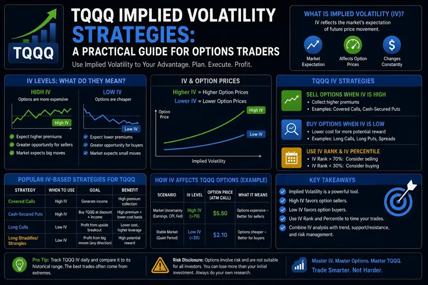 TQQQ Implied Volatility Strategies for Options Traders