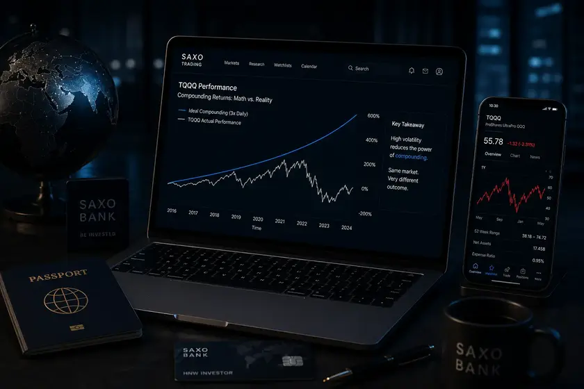 Compounding Returns with TQQQ: Math vs Reality (2026)