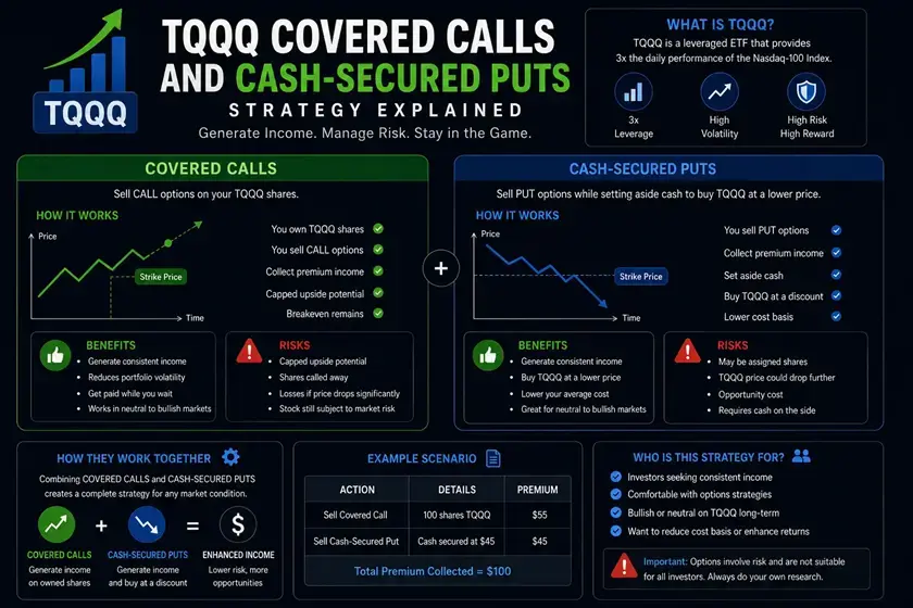 TQQQ Covered Calls & Cash-Secured Puts Strategy Guide