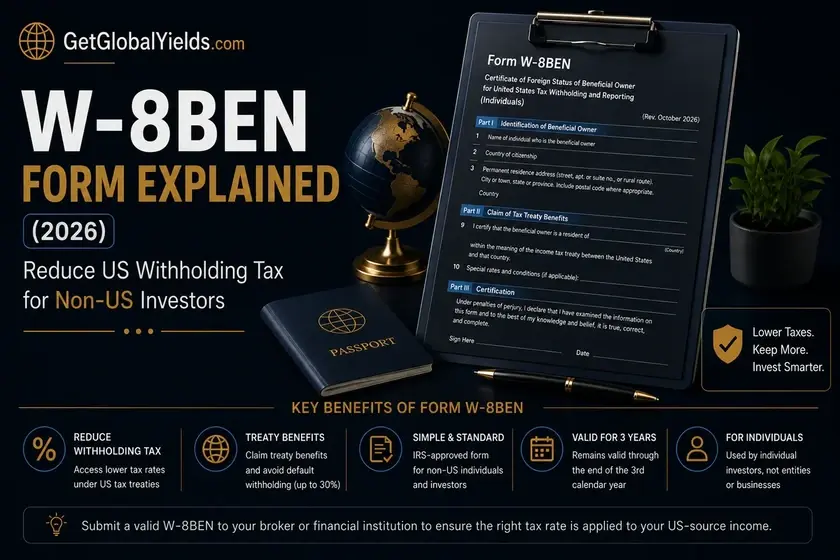 W-8BEN Form: Complete Guide for International Investors