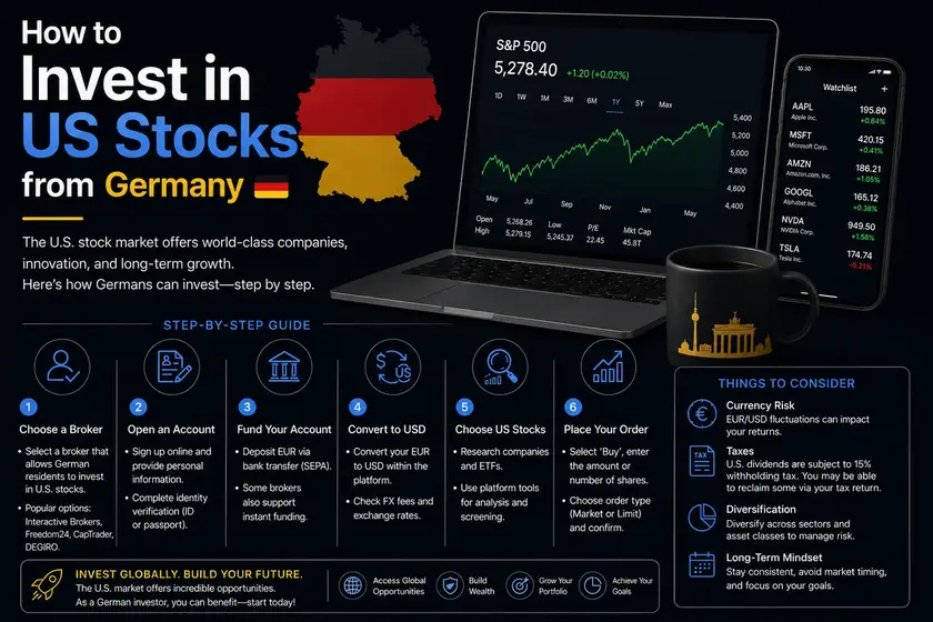 How to Invest in US Stocks from Germany (2026 Guide)